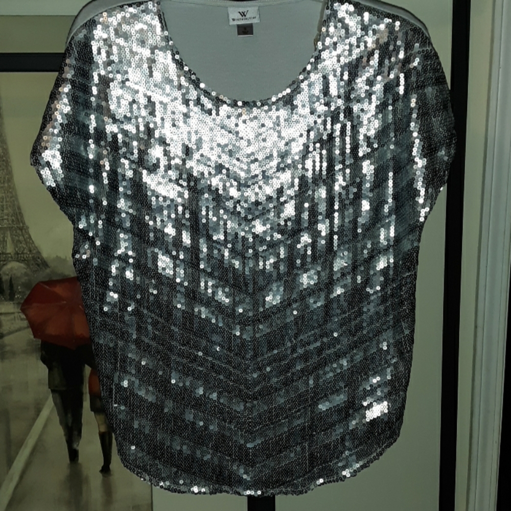 Worthington sequined blouse